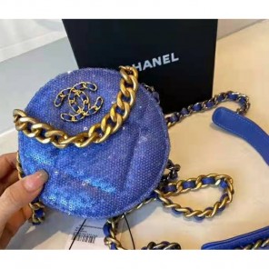 2021 Chanel 19 clutch with chain
