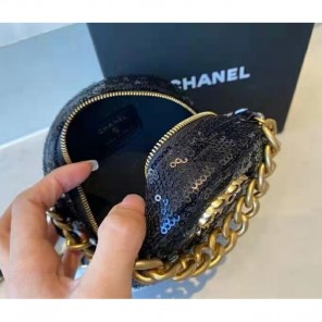 2021 Chanel 19 clutch with chain