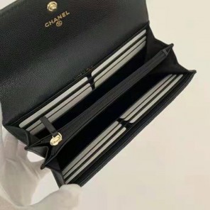 2021 Chanel 19 long flap wallet