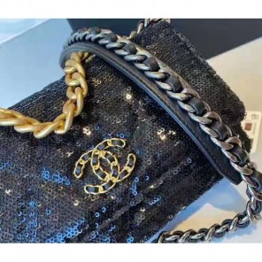 2021 Chanel 19 wallet on chain