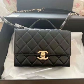 2021 Chanel MINI FLAP BAG WITH HANDLE