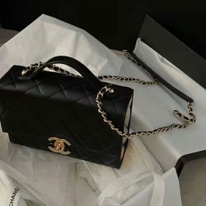 2021 Chanel MINI FLAP BAG WITH HANDLE