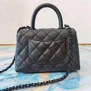 2021 Chanel Mini Flap Bag with Top Handle