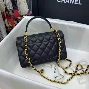 2021 Chanel Mini Flap Bag with Top Handle