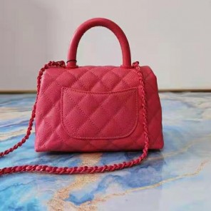 2021 Chanel Mini Flap Bag with Top Handle