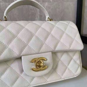 2021 Chanel Mini Flap Bag with Top Handle