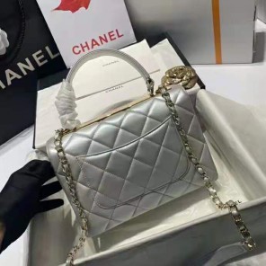 2021 Chanel Small Flap Bag with Top Handle