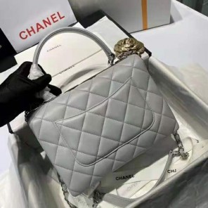 2021 Chanel Small Flap Bag with Top Handle
