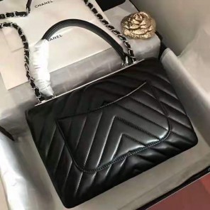 2021 Chanel Small Flap Bag with Top Handle