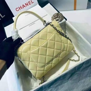 2021 Chanel Small Flap Bag with Top Handle