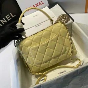 2021 Chanel Small Flap Bag with Top Handle