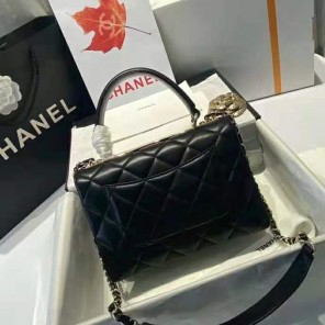 2021 Chanel Small Flap Bag with Top Handle
