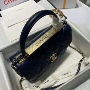 2021 Chanel Small Flap Bag with Top Handle