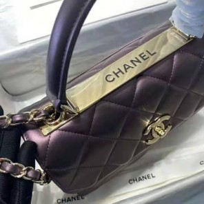 2021 Chanel Small Flap Bag with Top Handle