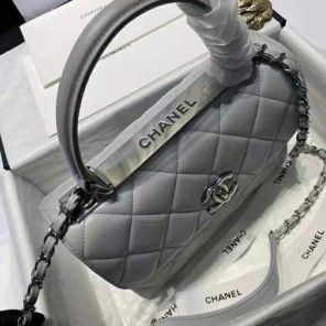 2021 Chanel Small Flap Bag with Top Handle