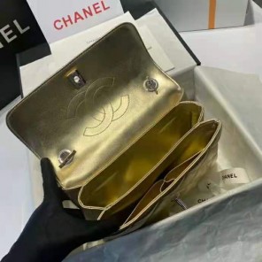 2021 Chanel Small Flap Bag with Top Handle