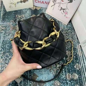 2021 Chanel drawstring bag