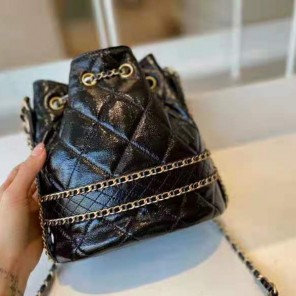 2021 Chanel drawstring bag