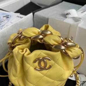 2021 Chanel drawstring bag