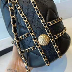 2021 Chanel drawstring bag