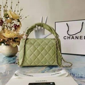 2021 Chanel flap bag with top handle