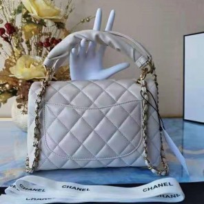 2021 Chanel flap bag with top handle