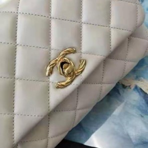 2021 Chanel flap bag with top handle