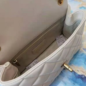 2021 Chanel flap bag with top handle