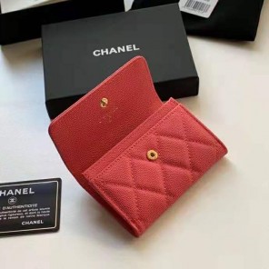 2021 Chanel flap card holder
