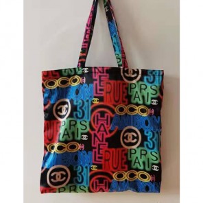 2021 Chanel foldable tote bag with chain