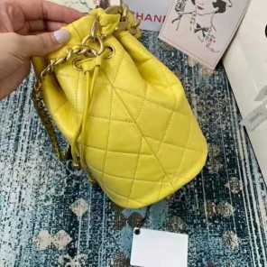 2021 Chanel large drawstring bag