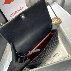 2021 Chanel large flap bag with top handle