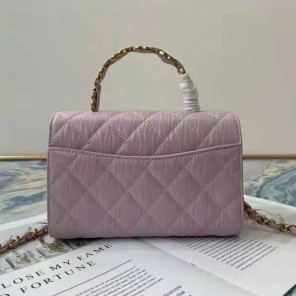 2021 Chanel mini flap bag with top handle
