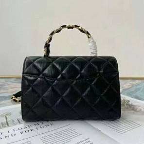 2021 Chanel mini flap bag with top handle