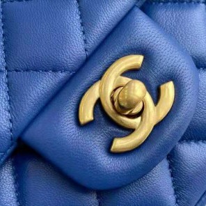 2021 Chanel mini flap bag with top handle