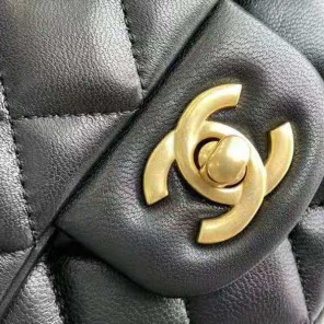 2021 Chanel mini flap bag with top handle