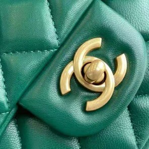 2021 Chanel mini flap bag with top handle