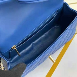 2021 Chanel mini flap bag with top handle