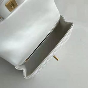 2021 Chanel mini flap bag with top handle