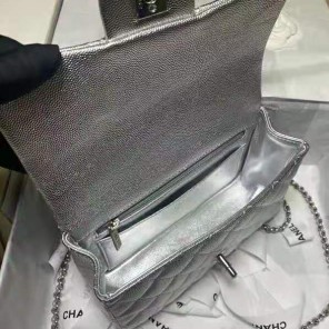 2021 Chanel mini flap bag with top handle