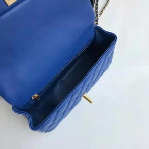 2021 Chanel mini flap bag with top handle
