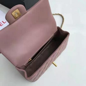 2021 Chanel mini flap bag with top handle