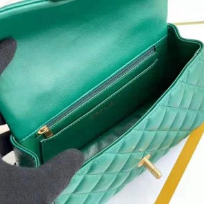 2021 Chanel mini flap bag with top handle