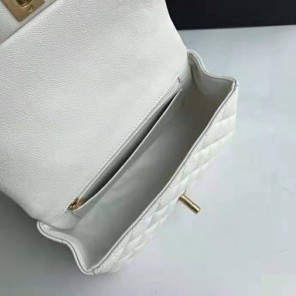 2021 Chanel mini flap bag with top handle