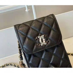 2021 Chanel phone and airpods case with chain