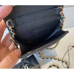 2021 Chanel phone and airpods case with chain