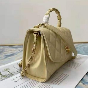 2021 Chanel small flap bag with top handle