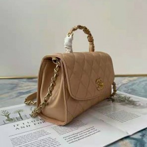 2021 Chanel small flap bag with top handle