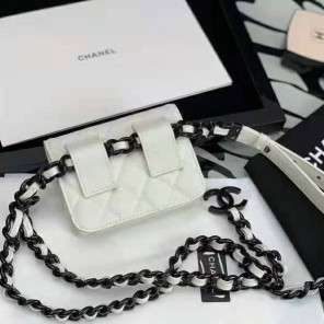 2021 chanel belt flap card holder