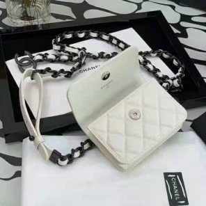 2021 chanel belt flap card holder